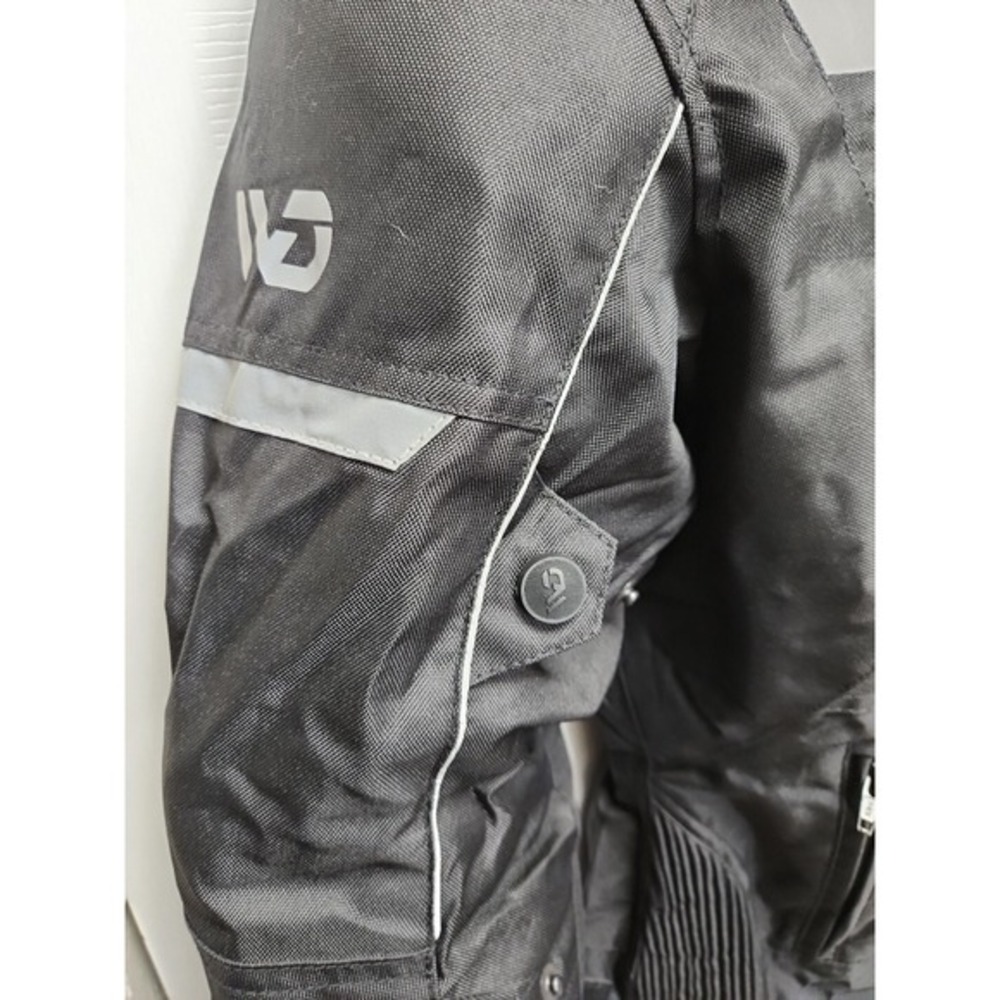 WD Motorsports Women's Motorcycle Jacket - Adjustable Large‎ Padded Rider - Picture 5 of 16